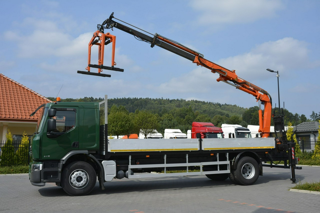Renault Premium 180.240DXI długość Skrzyni-6.820cm + HDS TEREX TLC 92.2 - شاحنات مسطحة, شاحنة كرين: صور 3 Renault Premium 180.240DXI długość Skrzyni-6.820cm + HDS TEREX TLC 92.2 - شاحنات مسطحة, شاحنة كرين: صور 3