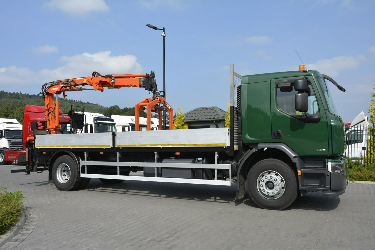 Renault Premium 180.240DXI długość Skrzyni-6.820cm + HDS TEREX TLC 92.2 - شاحنات مسطحة, شاحنة كرين: صور 4 Renault Premium 180.240DXI długość Skrzyni-6.820cm + HDS TEREX TLC 92.2 - شاحنات مسطحة, شاحنة كرين: صور 4