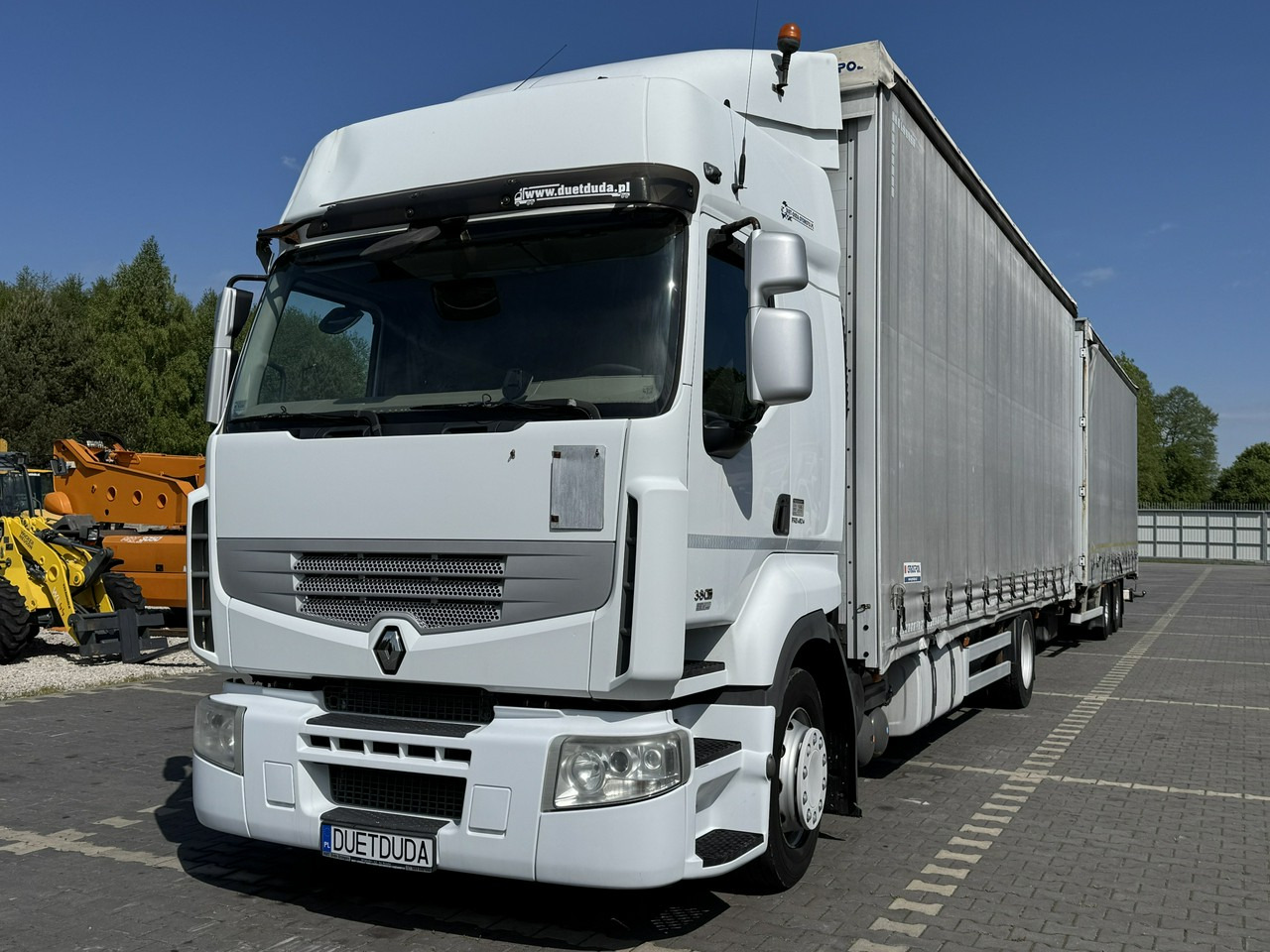 Renault Premium 380 DXi Euro 5 Firana 19 Palet Dach Zsuwany 18ton DMC - شاحنة ستارة: صور 3 Renault Premium 380 DXi Euro 5 Firana 19 Palet Dach Zsuwany 18ton DMC - شاحنة ستارة: صور 3