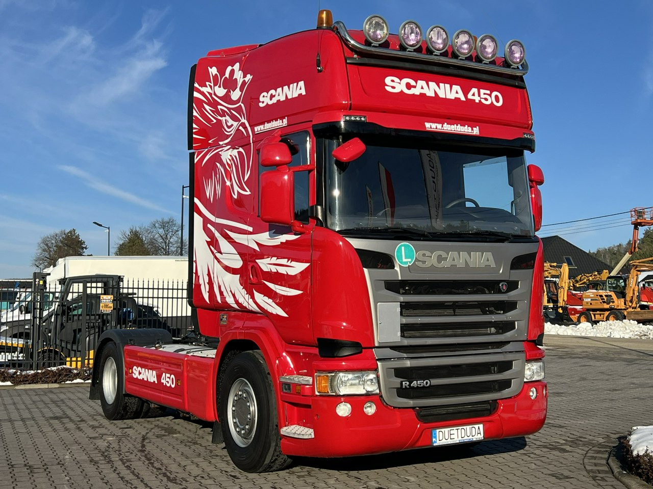Scania R 450 Topline E6 4x2 Retarder Klima Postojowa !!! - شاحنة جرار: صور 3 Scania R 450 Topline E6 4x2 Retarder Klima Postojowa !!! - شاحنة جرار: صور 3