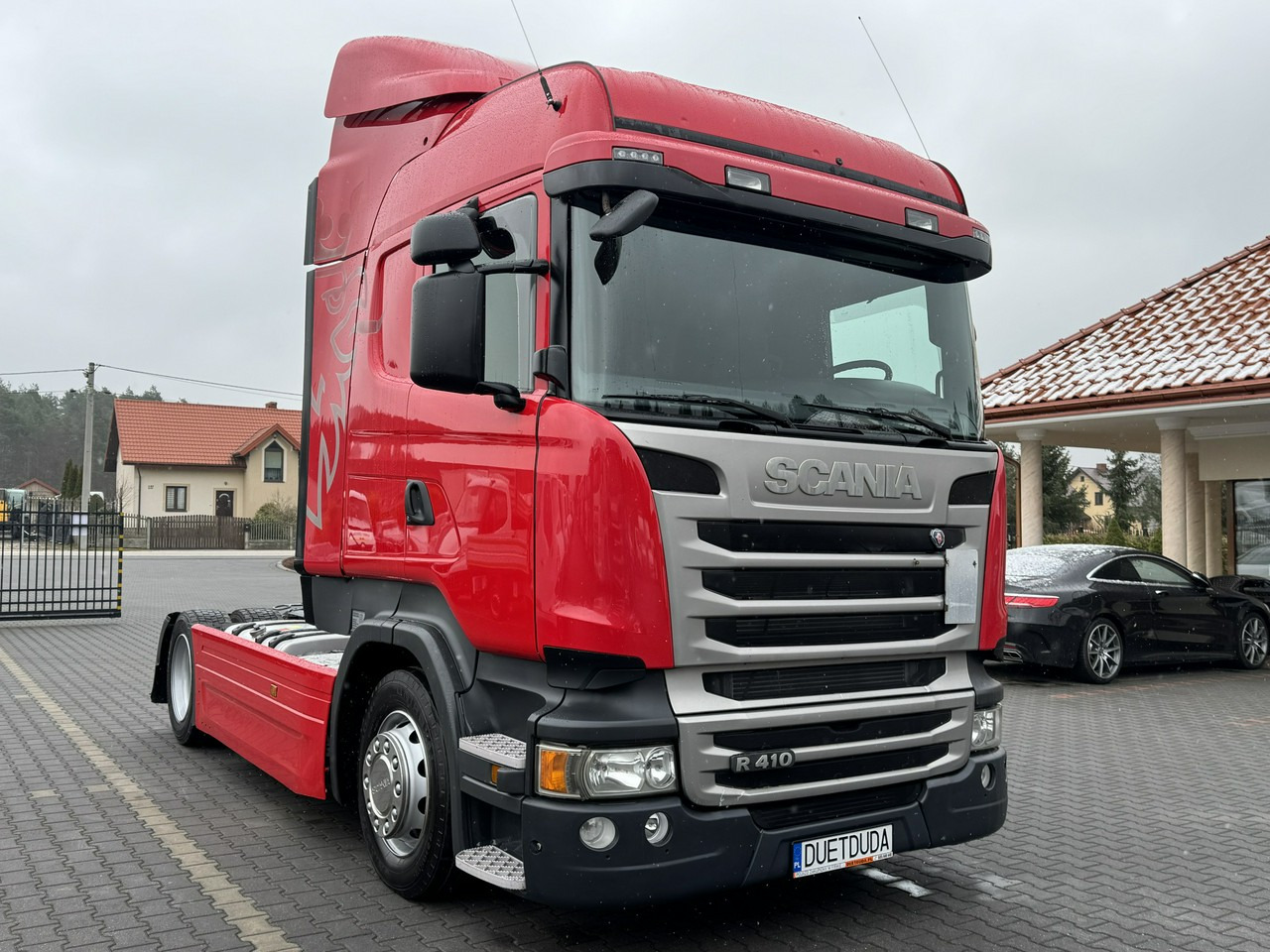 Scania R410 E6 4x2 Retarder Klima Postojowa Low deck / Mega - شاحنة جرار: صور 3 Scania R410 E6 4x2 Retarder Klima Postojowa Low deck / Mega - شاحنة جرار: صور 3