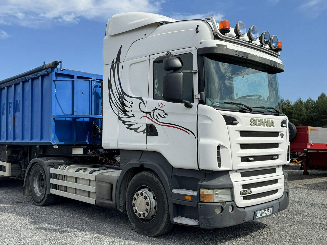 Scania R420 Retarder Hydraulika 4x2 Mały przebieg Super Stan - شاحنة جرار: صور 4 Scania R420 Retarder Hydraulika 4x2 Mały przebieg Super Stan - شاحنة جرار: صور 4