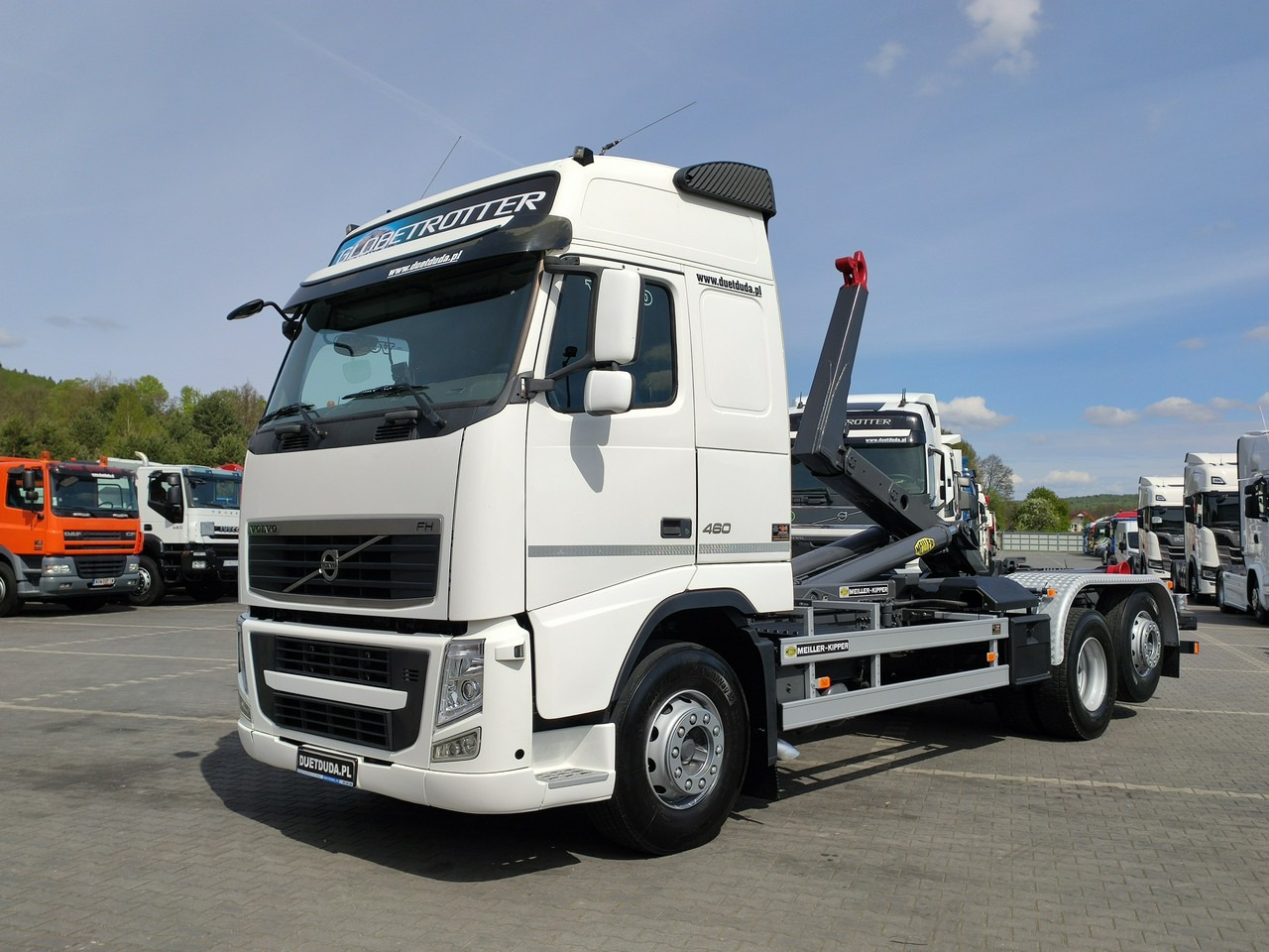 Volvo FH 460 Globetrotter Hakowiec Kipper Meiller - شاحنة ذات الخطاف: صور 1 Volvo FH 460 Globetrotter Hakowiec Kipper Meiller - شاحنة ذات الخطاف: صور 1