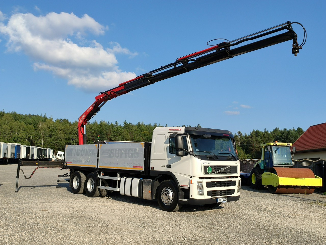 Volvo FM 440 6x4 HDS FASSI F170 Składany w Literę Z - شاحنات مسطحة, شاحنة كرين: صور 1 Volvo FM 440 6x4 HDS FASSI F170 Składany w Literę Z - شاحنات مسطحة, شاحنة كرين: صور 1