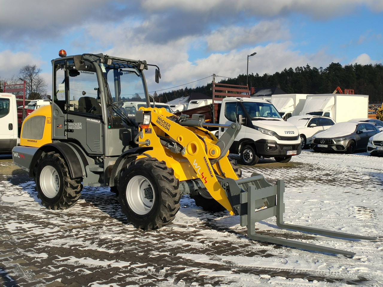 Wacker Neuson WL 44 Łyżka krokodyl+widły Super Stan !!! - اللودر بعجل: صور 2 Wacker Neuson WL 44 Łyżka krokodyl+widły Super Stan !!! - اللودر بعجل: صور 2