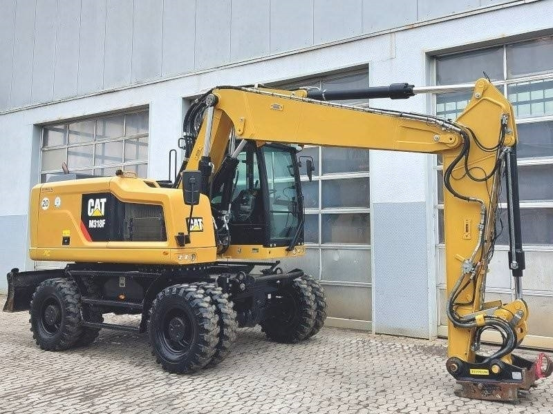 Caterpillar M 318 F - حفارة على عجلات: صور 4 Caterpillar M 318 F - حفارة على عجلات: صور 4