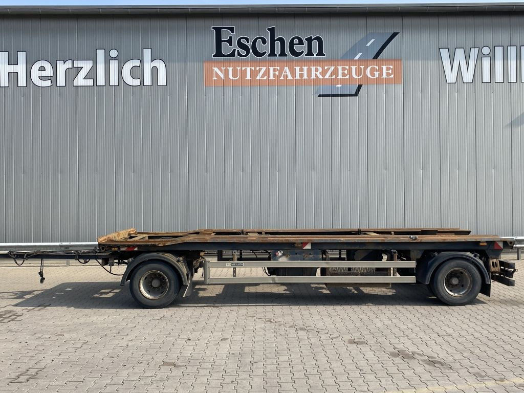 HKM Abrollanhänger | BPW-Achsen*HU bis 01/2026*Luft - مقطورة هوك ليفت/ لود لوجر: صور 2 HKM Abrollanhänger | BPW-Achsen*HU bis 01/2026*Luft - مقطورة هوك ليفت/ لود لوجر: صور 2