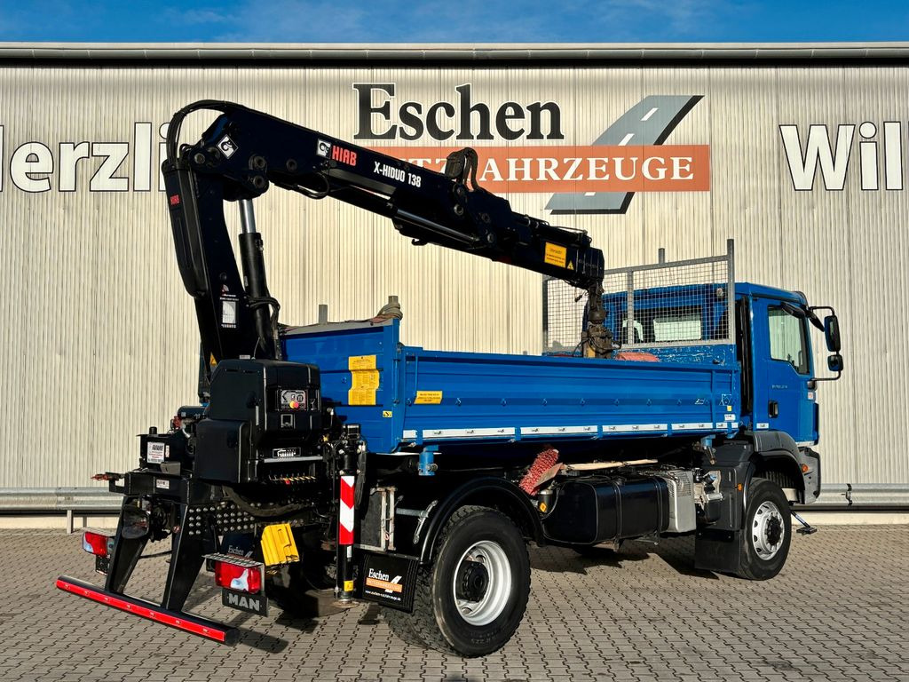 MAN TGM 18.320 4x4 BB | HIAB X-HIDUO 138*FUNK*Klima - قلابات, شاحنة كرين: صور 5 MAN TGM 18.320 4x4 BB | HIAB X-HIDUO 138*FUNK*Klima - قلابات, شاحنة كرين: صور 5