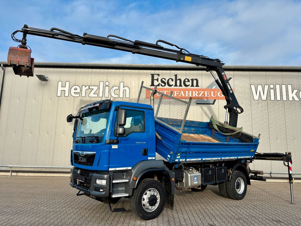 MAN TGM 18.320 4x4 BB | HIAB X-HIDUO 138*FUNK*Klima - قلابات, شاحنة كرين: صور 1 MAN TGM 18.320 4x4 BB | HIAB X-HIDUO 138*FUNK*Klima - قلابات, شاحنة كرين: صور 1
