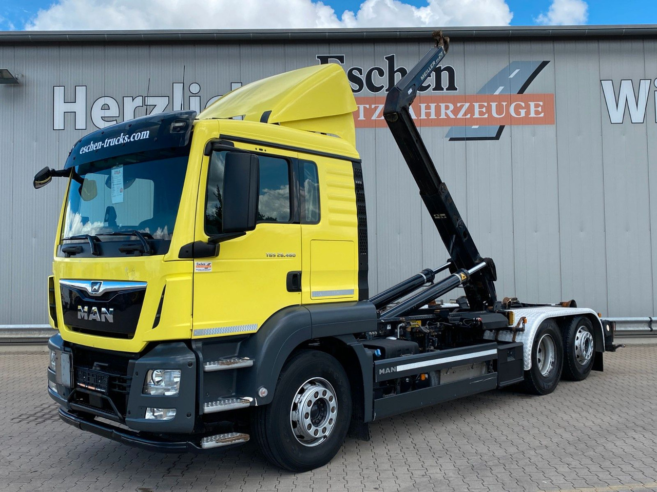 MAN TGS 26.460 6x2-4 | MEILLER RS21.65*Funk*Retarder - شاحنة ذات الخطاف: صور 1 MAN TGS 26.460 6x2-4 | MEILLER RS21.65*Funk*Retarder - شاحنة ذات الخطاف: صور 1