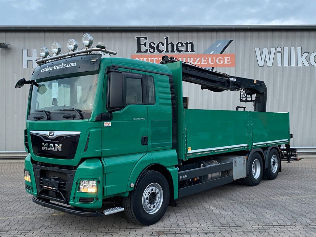 MAN TGX 26.460 | HIAB*Funk*Lenk-Lift*AHK*Navi*Klima - شاحنات مسطحة, شاحنة كرين: صور 1 MAN TGX 26.460 | HIAB*Funk*Lenk-Lift*AHK*Navi*Klima - شاحنات مسطحة, شاحنة كرين: صور 1