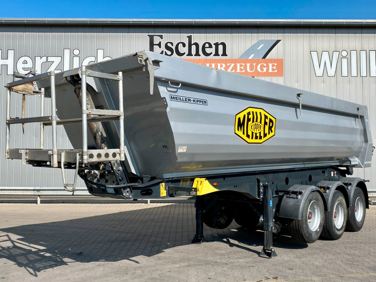 Meiller MHPS 44.3-N | Stahl 24m³*Luft-Lift*Rollplane*SAF - قلابة نصف مقطورة: صور 1 Meiller MHPS 44.3-N | Stahl 24m³*Luft-Lift*Rollplane*SAF - قلابة نصف مقطورة: صور 1
