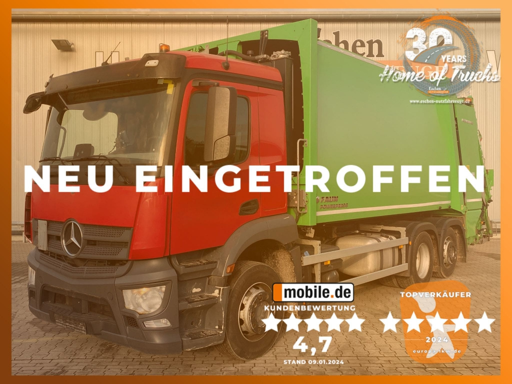 Mercedes-Benz 2533 L 6x2 - شاحنة القمامة: صور 1 Mercedes-Benz 2533 L 6x2 - شاحنة القمامة: صور 1