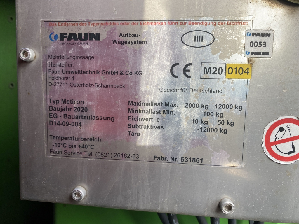 Mercedes-Benz 2533 L 6x2 - شاحنة القمامة: صور 4 Mercedes-Benz 2533 L 6x2 - شاحنة القمامة: صور 4