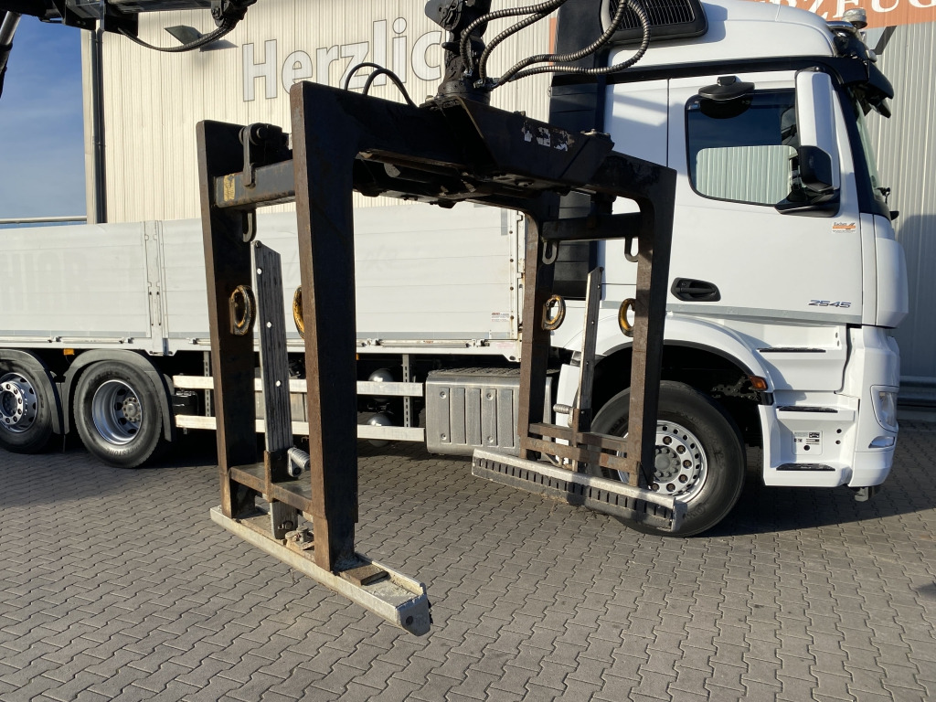 شاحنات مسطحة, شاحنة كرين Mercedes-Benz 2545 L 6x2 Arocs / HIAB 177 K Pro Kran: صور 13