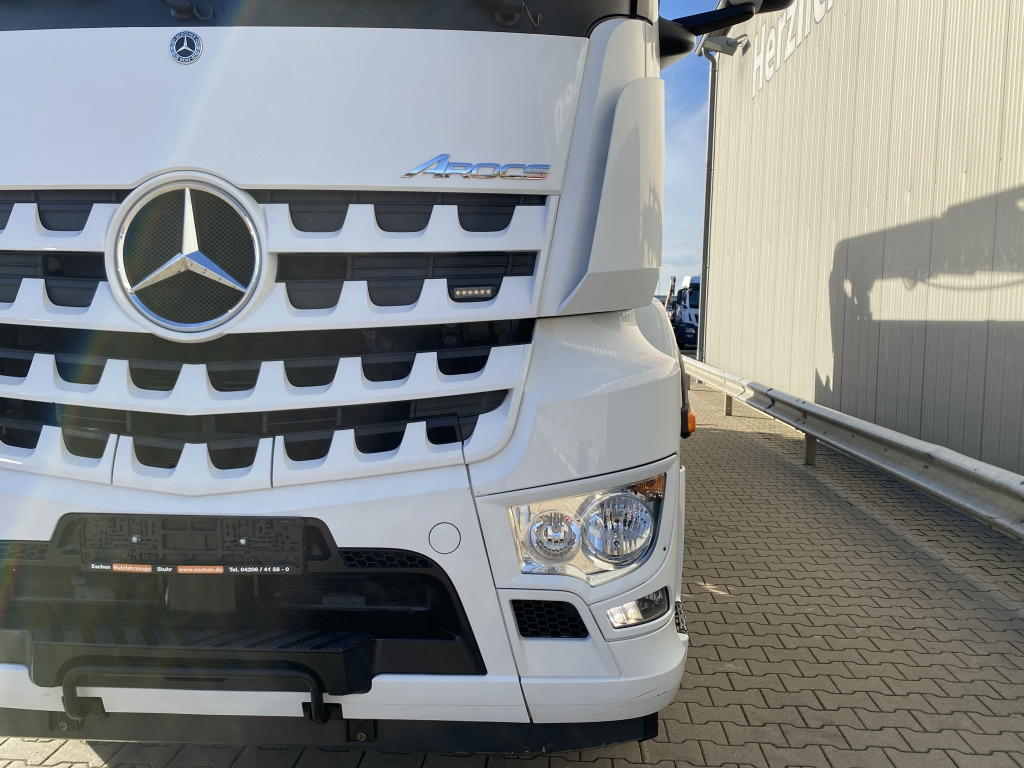 شاحنات مسطحة, شاحنة كرين Mercedes-Benz 2545 L 6x2 Arocs / HIAB 177 K Pro Kran: صور 11