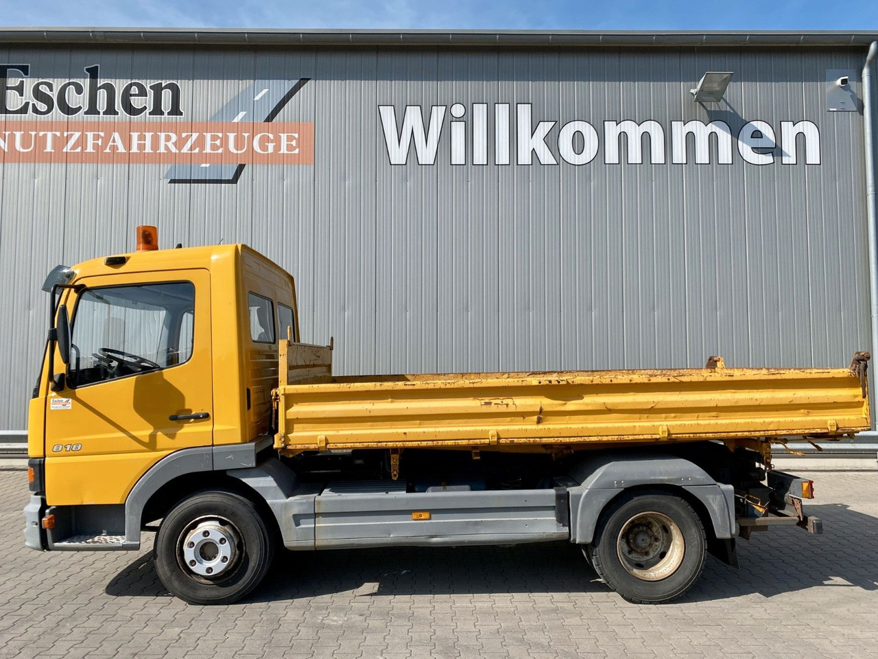Mercedes-Benz 818 Atego | MEILLER*6-Gang manuell*AHK*Klima*ABS - قلابات: صور 3 Mercedes-Benz 818 Atego | MEILLER*6-Gang manuell*AHK*Klima*ABS - قلابات: صور 3