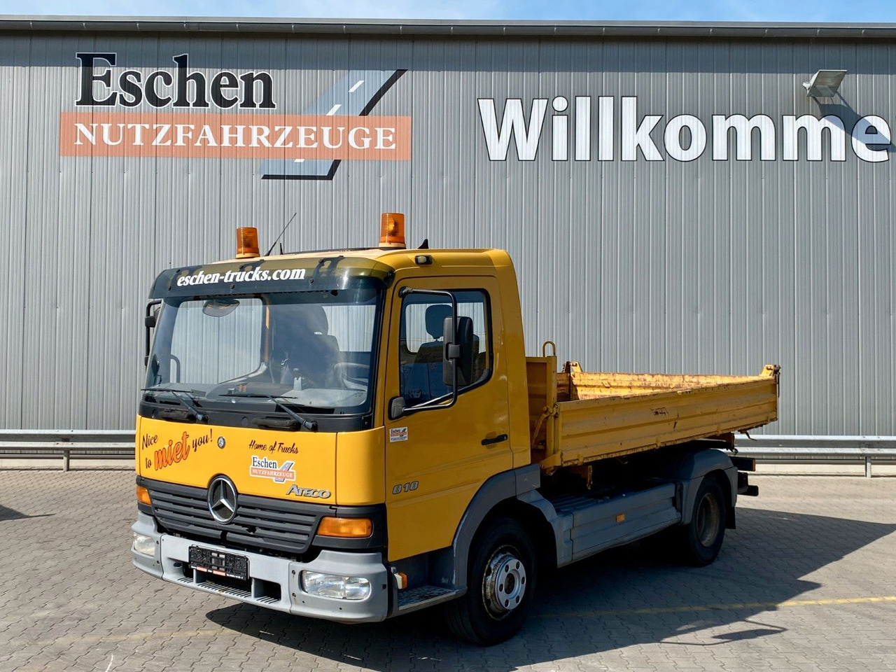 Mercedes-Benz 818 Atego | MEILLER*6-Gang manuell*AHK*Klima*ABS - قلابات: صور 2 Mercedes-Benz 818 Atego | MEILLER*6-Gang manuell*AHK*Klima*ABS - قلابات: صور 2