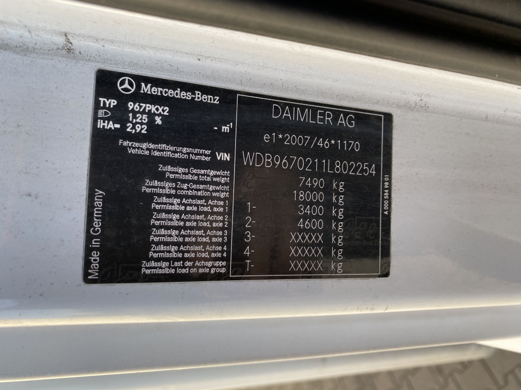 Mercedes-Benz 818 L Atego / BÄR-LBW - بصندوق مغلق شاحنة: صور 4 Mercedes-Benz 818 L Atego / BÄR-LBW - بصندوق مغلق شاحنة: صور 4