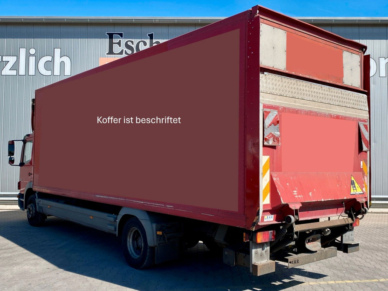 Mercedes-Benz Atego 1224 | BÄR LBW 1,50to*3x Sitze*Klima*AHK - بصندوق مغلق شاحنة: صور 3 Mercedes-Benz Atego 1224 | BÄR LBW 1,50to*3x Sitze*Klima*AHK - بصندوق مغلق شاحنة: صور 3