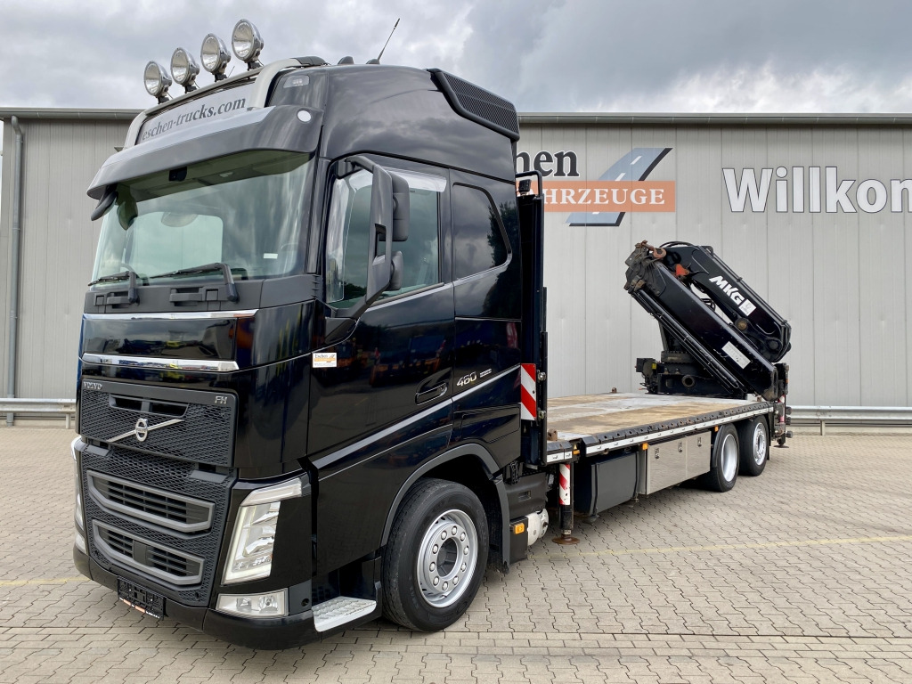 Volvo FH 460 / MKG HLK 531 HPa6 Kran - شاحنات مسطحة, شاحنة كرين: صور 1 Volvo FH 460 / MKG HLK 531 HPa6 Kran - شاحنات مسطحة, شاحنة كرين: صور 1