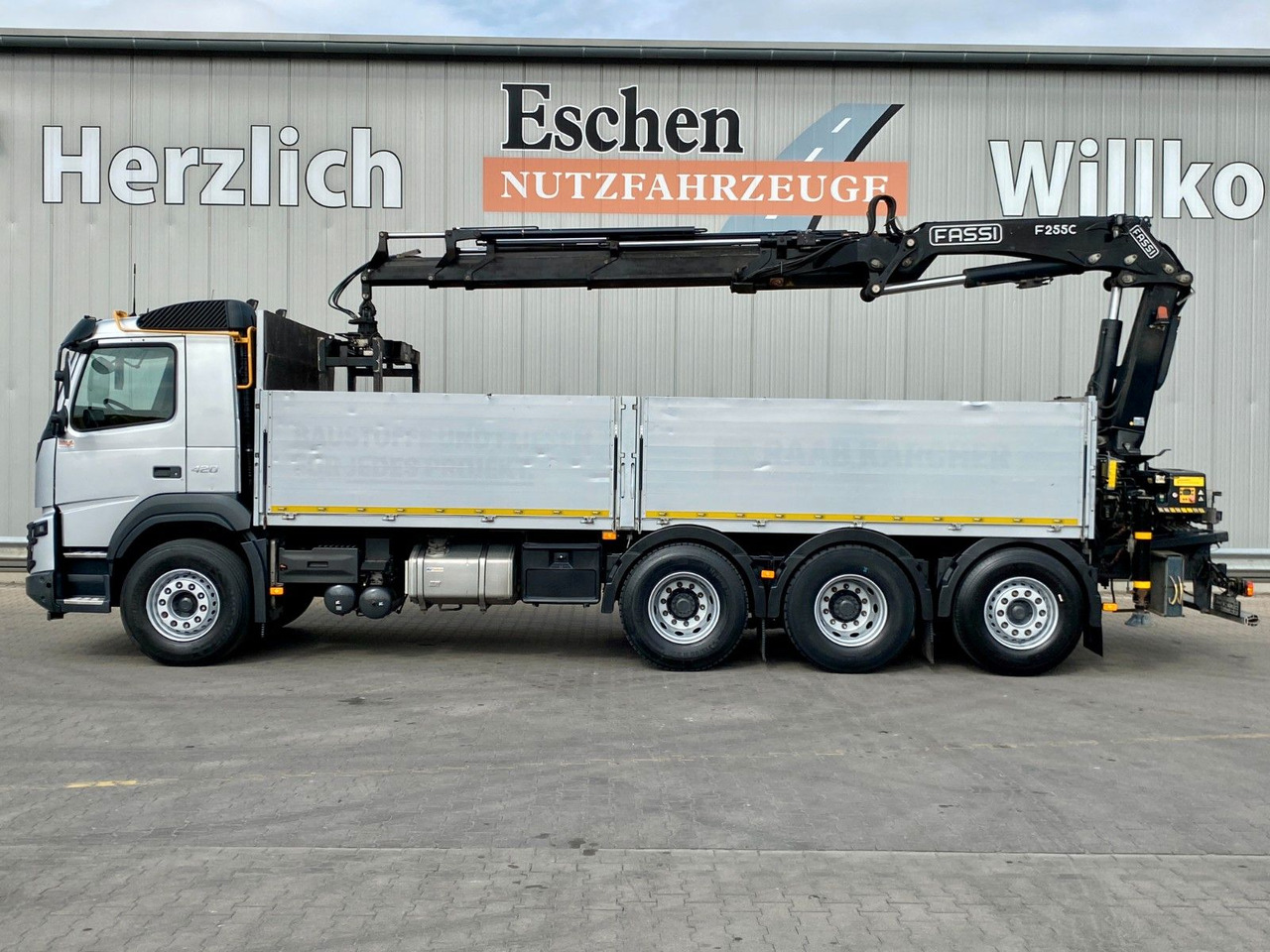 Volvo FMX 420 8x4 | Fassi F255AC2.24XE*FUNK*Fly-Jib*AC - شاحنات مسطحة, شاحنة كرين: صور 3 Volvo FMX 420 8x4 | Fassi F255AC2.24XE*FUNK*Fly-Jib*AC - شاحنات مسطحة, شاحنة كرين: صور 3