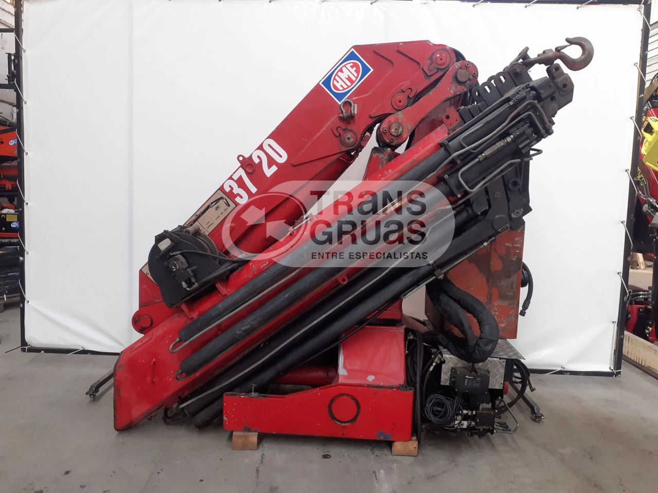 Grúa HMF 3720 K6 - ونش كرين - شاحنة: صور 5 Grúa HMF 3720 K6 - ونش كرين - شاحنة: صور 5