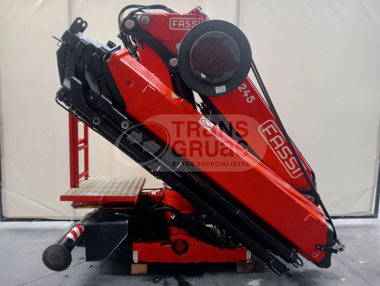 Grúa hidráulica Fassi F245A.2.26 E DYNAMIC - ونش كرين: صور 5 Grúa hidráulica Fassi F245A.2.26 E DYNAMIC - ونش كرين: صور 5