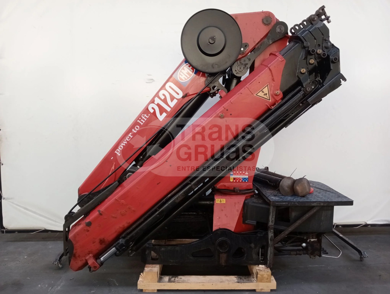 Grúa hidráulica HMF 2120 K RC - ونش كرين: صور 2 Grúa hidráulica HMF 2120 K RC - ونش كرين: صور 2