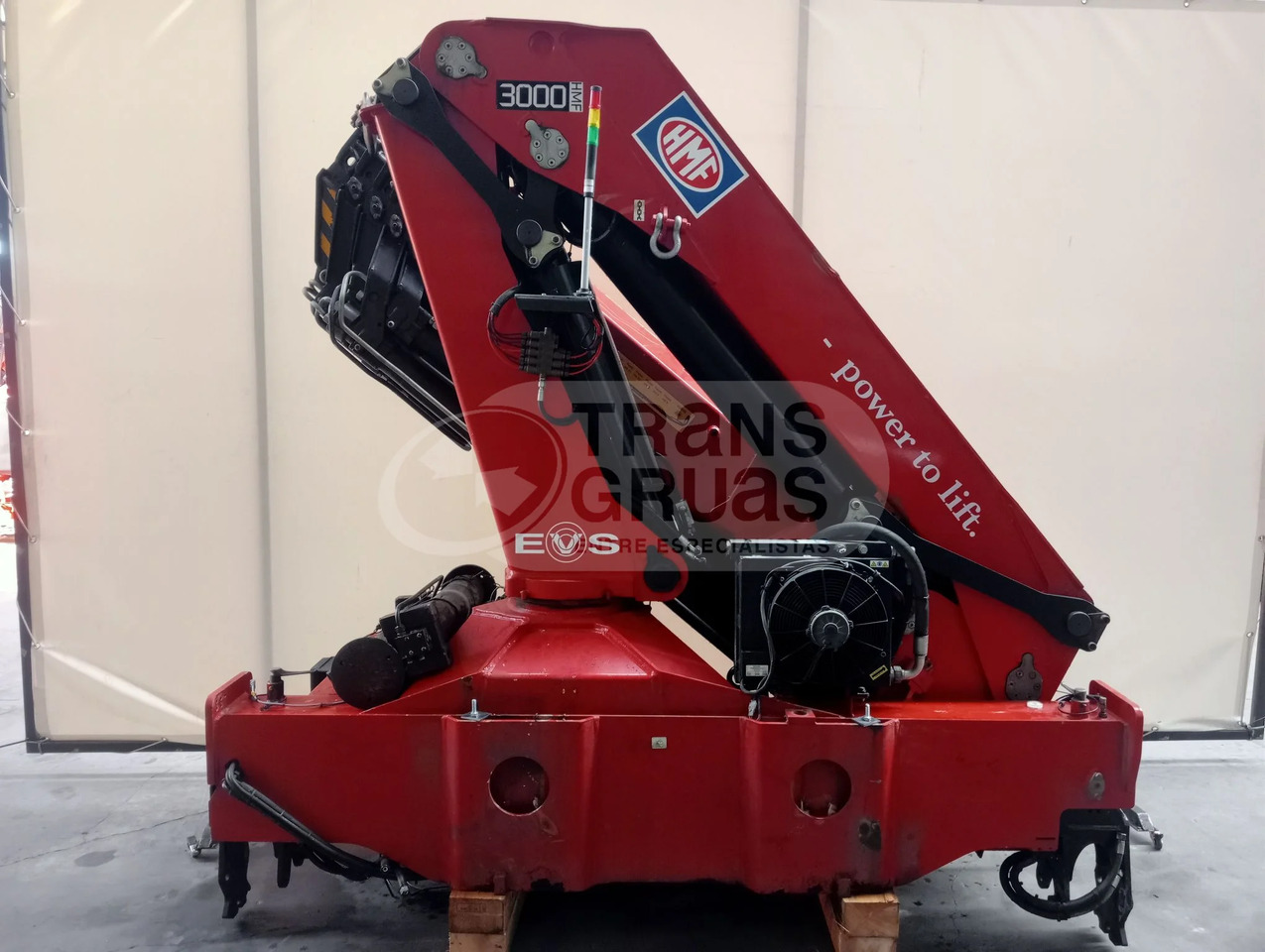 Grúa hidráulica HMF 3000 K6 - ونش كرين: صور 2 Grúa hidráulica HMF 3000 K6 - ونش كرين: صور 2