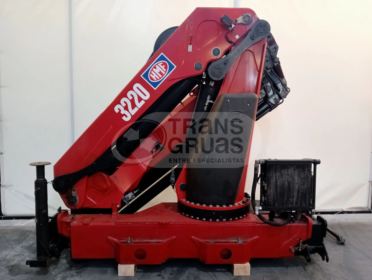 Grúa hidráulica HMF 3220 K - ونش كرين: صور 1 Grúa hidráulica HMF 3220 K - ونش كرين: صور 1