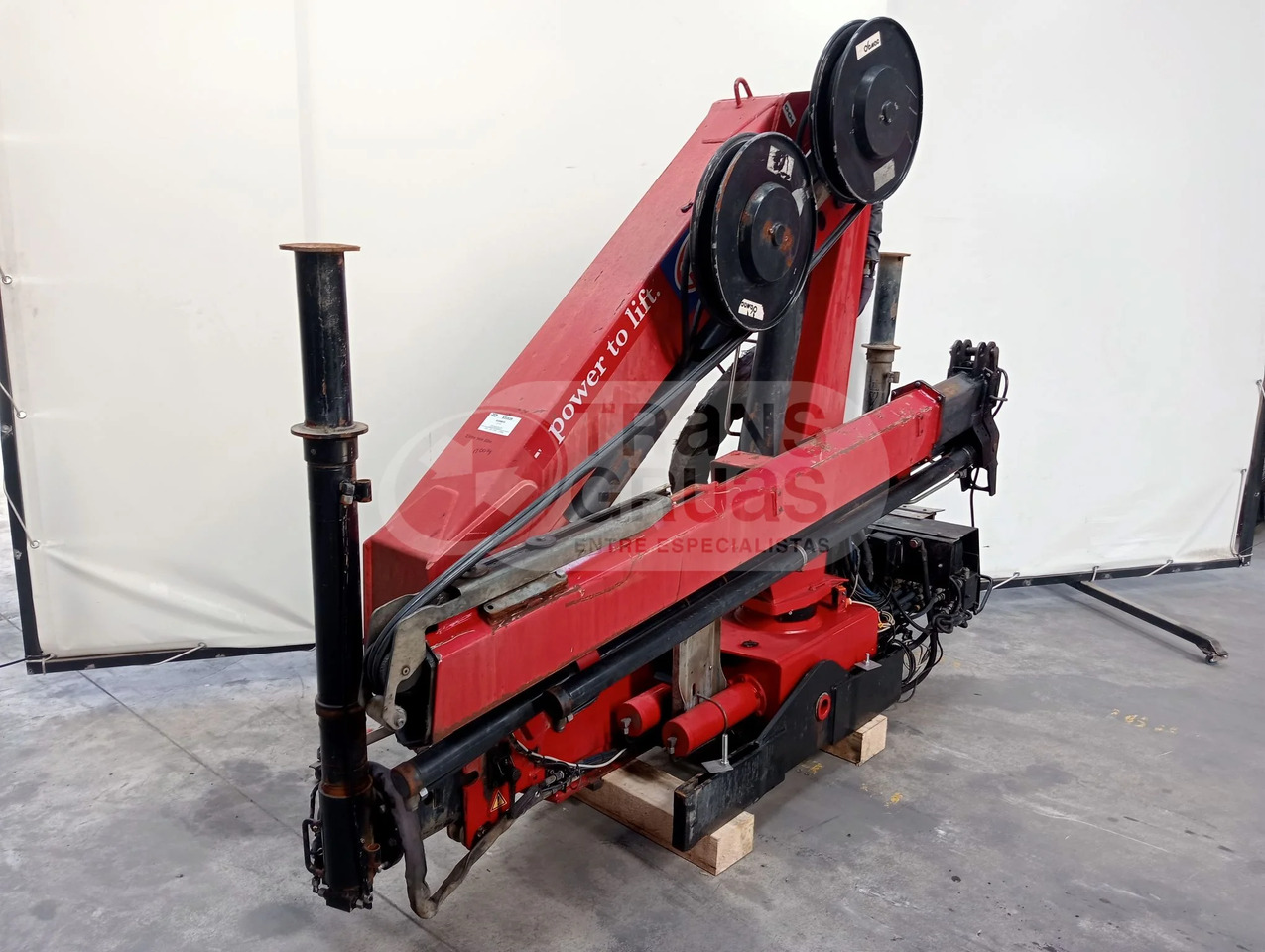 Grúa hidráulica HMF 635 K2 - ونش كرين: صور 3 Grúa hidráulica HMF 635 K2 - ونش كرين: صور 3