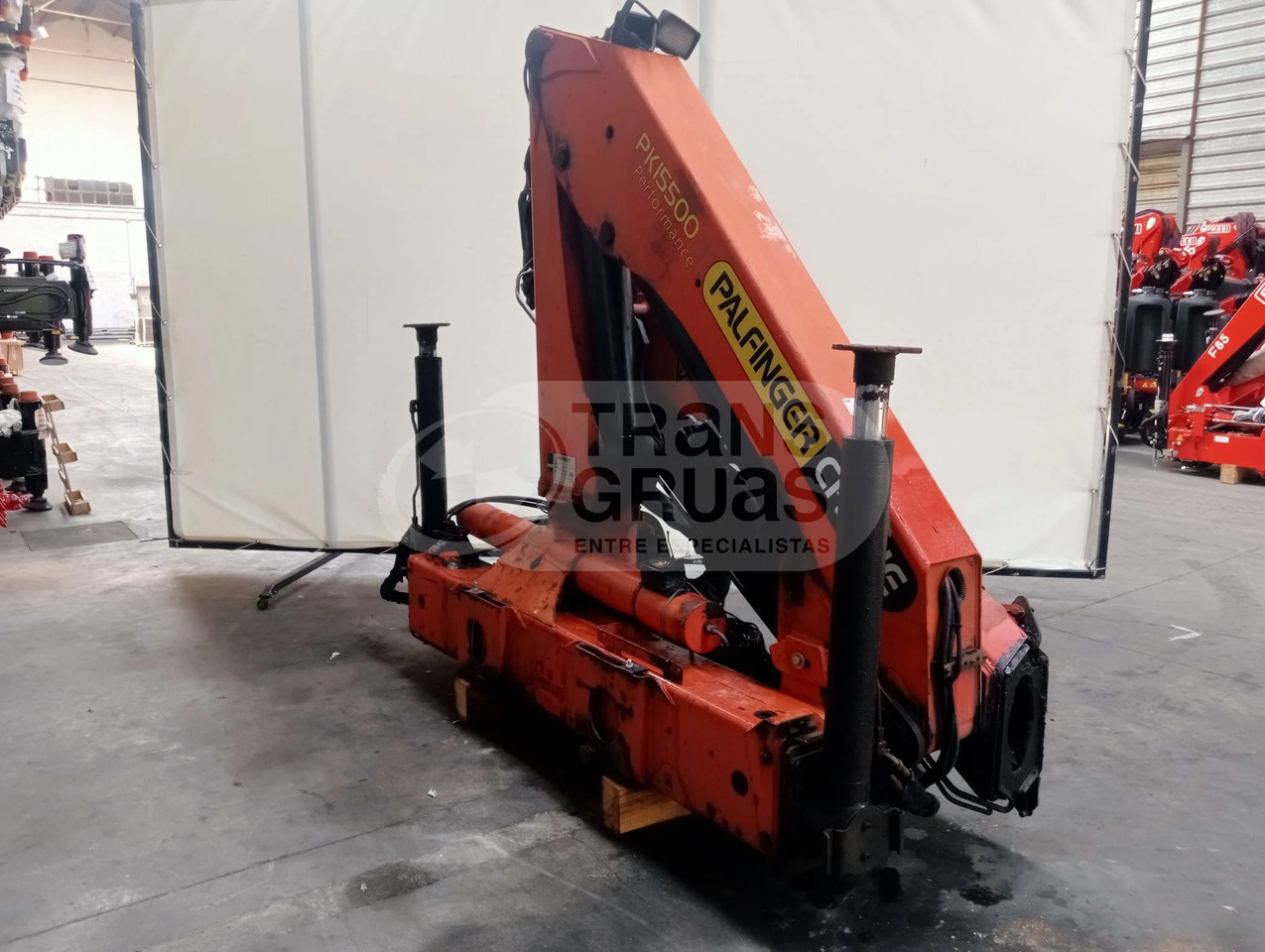 Grúa hidráulica Palfinger PK 15500 - ونش كرين: صور 5 Grúa hidráulica Palfinger PK 15500 - ونش كرين: صور 5