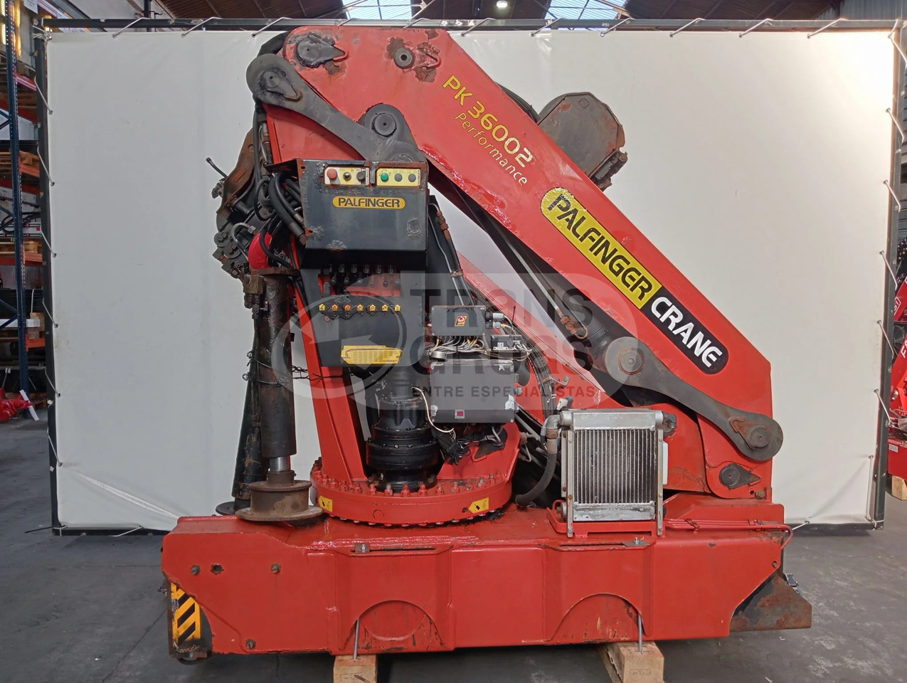 Grúa hidráulica Palfinger PK 36002 - ونش كرين: صور 1 Grúa hidráulica Palfinger PK 36002 - ونش كرين: صور 1