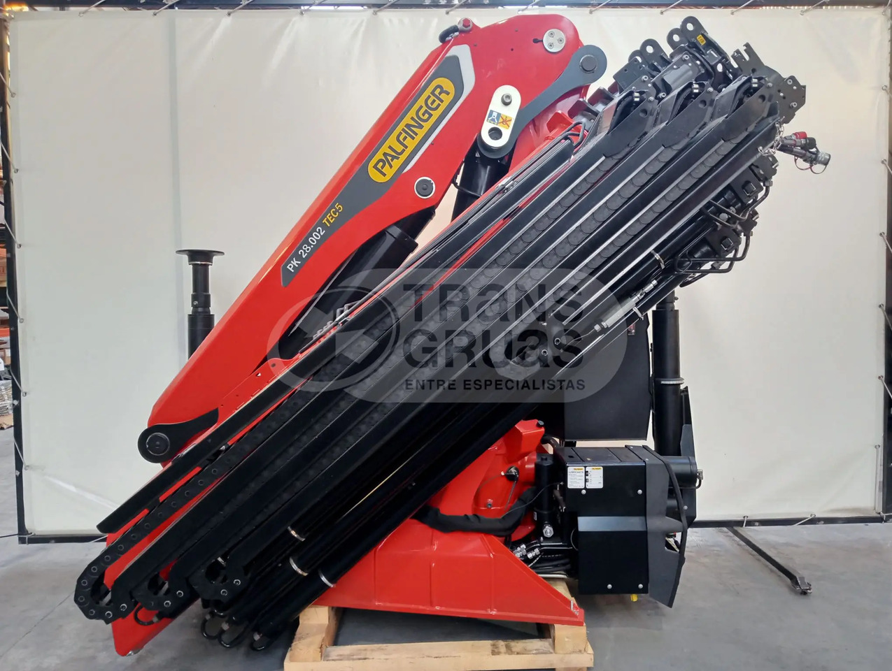Grúa hidráulica SEMINUAVA Palfinger PK 28.002 TEC 5 - ونش كرين: صور 2 Grúa hidráulica SEMINUAVA Palfinger PK 28.002 TEC 5 - ونش كرين: صور 2