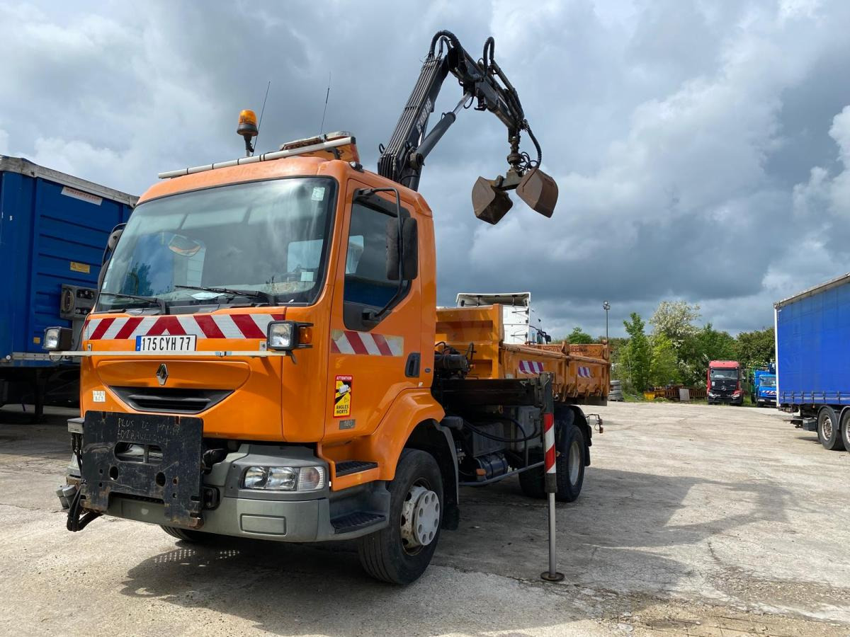 Renault Midlum 180 - قلابات, شاحنة كرين: صور 3 Renault Midlum 180 - قلابات, شاحنة كرين: صور 3