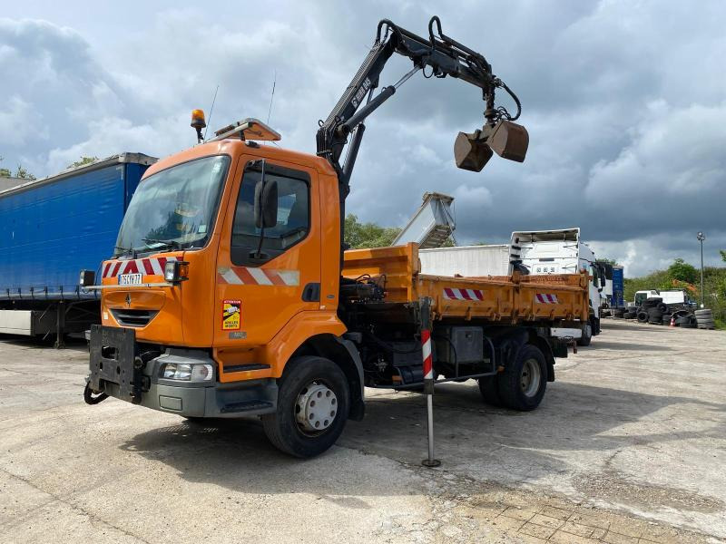 Renault Midlum 180 - قلابات, شاحنة كرين: صور 4 Renault Midlum 180 - قلابات, شاحنة كرين: صور 4