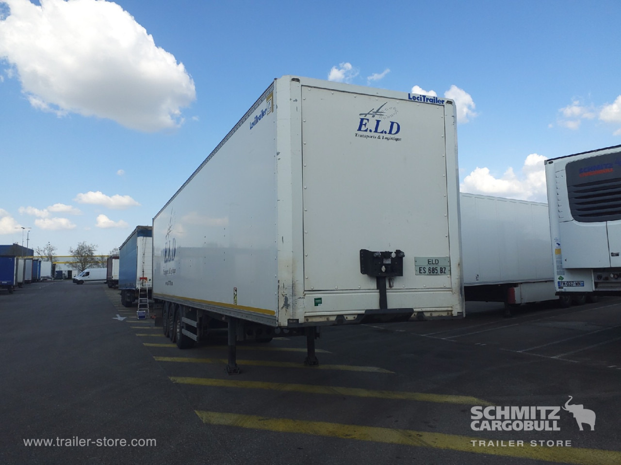 LECI TRAILER Dryfreight Standard Roller shutter door - بصندوق مغلق نصف مقطورة: صور 1 LECI TRAILER Dryfreight Standard Roller shutter door - بصندوق مغلق نصف مقطورة: صور 1