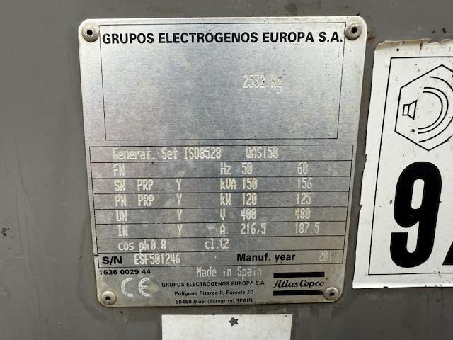 Atlas Copco QAS 150 - مجموعة المولدات: صور 5 Atlas Copco QAS 150 - مجموعة المولدات: صور 5