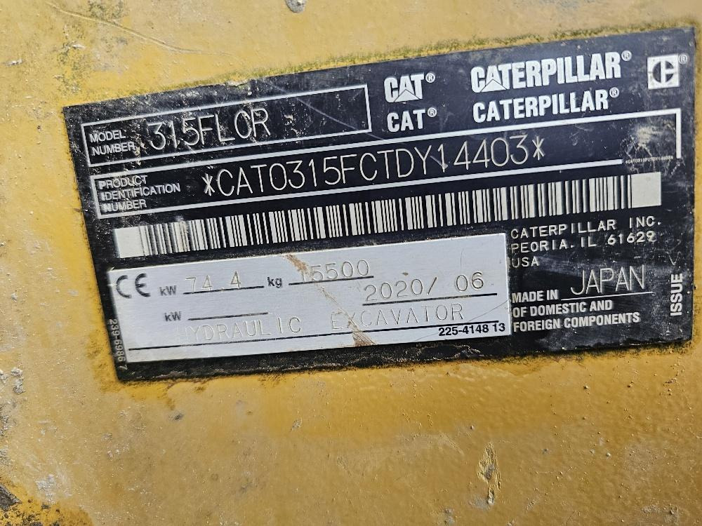 Cat 315 F LCR - حفارات زحافة: صور 5 Cat 315 F LCR - حفارات زحافة: صور 5