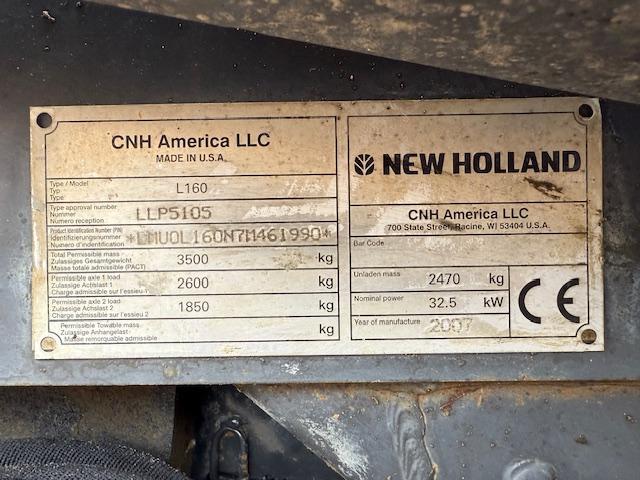 New Holland L 160 - اللودر بعجل: صور 5 New Holland L 160 - اللودر بعجل: صور 5