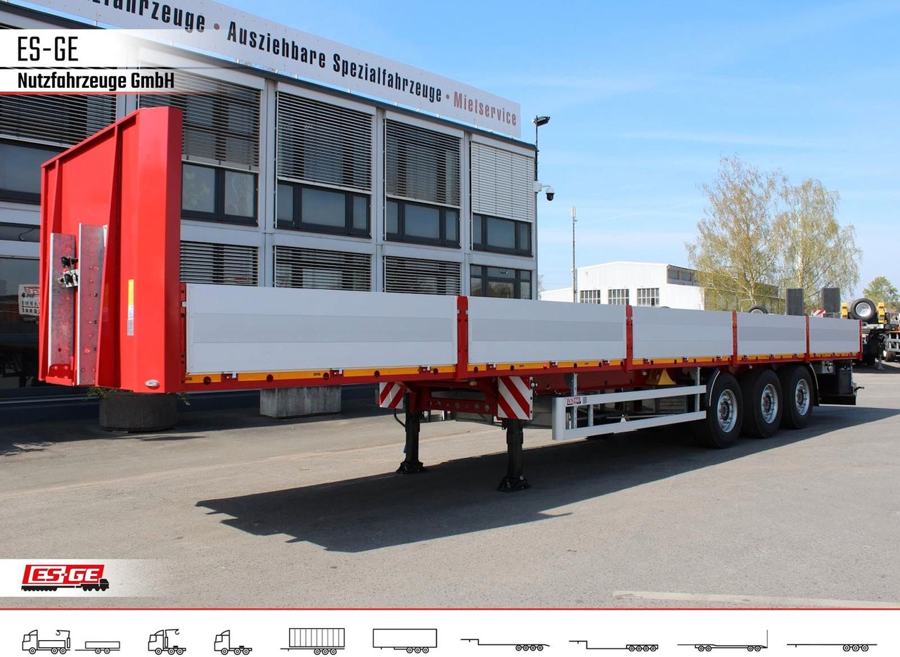 ES-GE 3-Achs Sattelanhänger -Bordwände - نصف مقطورة مسطحة: صور 1 ES-GE 3-Achs Sattelanhänger -Bordwände - نصف مقطورة مسطحة: صور 1