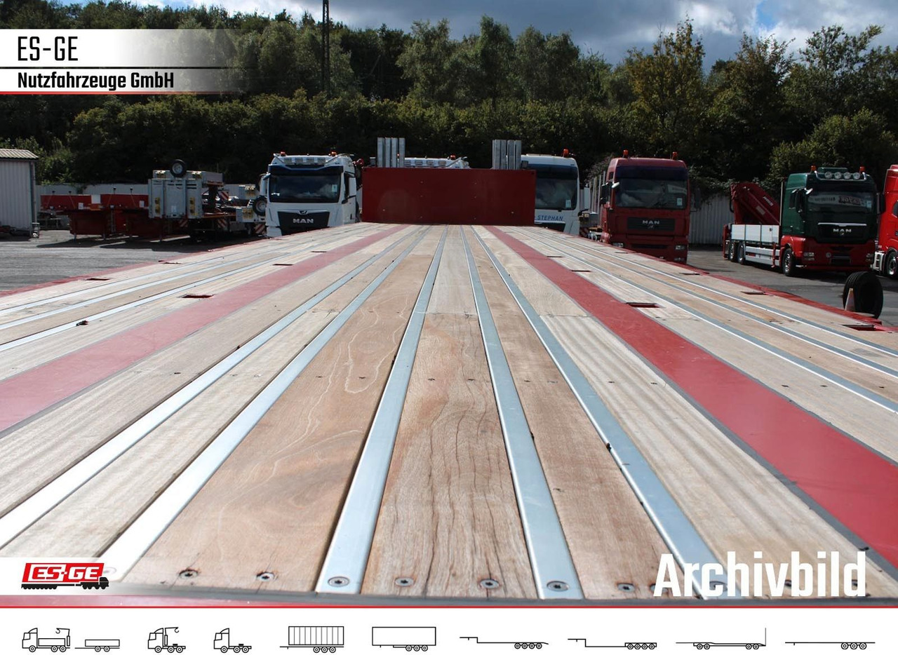 ES-GE 4-Achs-Ballastauflieger - نصف مقطورة مسطحة: صور 3 ES-GE 4-Achs-Ballastauflieger - نصف مقطورة مسطحة: صور 3