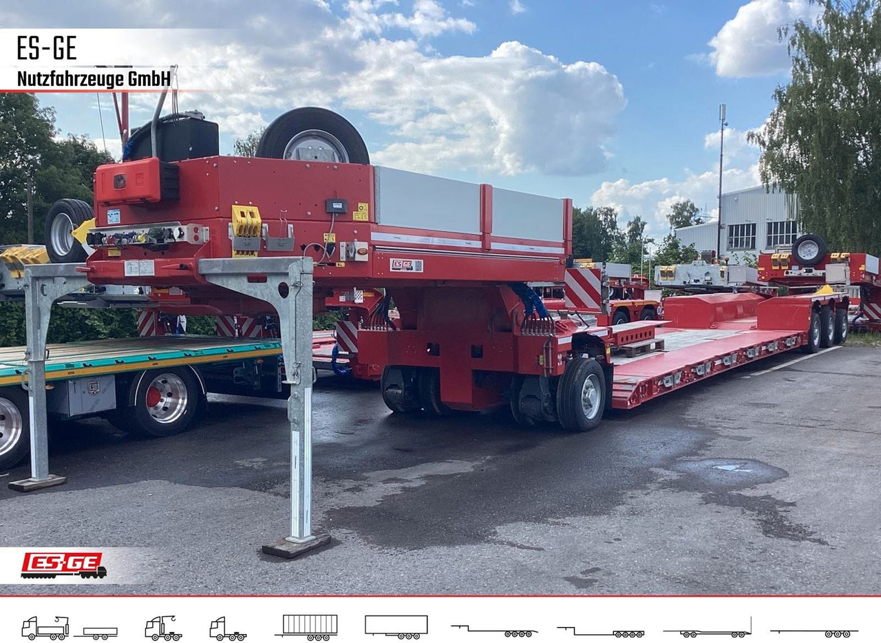 Faymonville Gigamax Tiefbett 1+3 - عربة مسطحة منخفضة نصف مقطورة: صور 4 Faymonville Gigamax Tiefbett 1+3 - عربة مسطحة منخفضة نصف مقطورة: صور 4