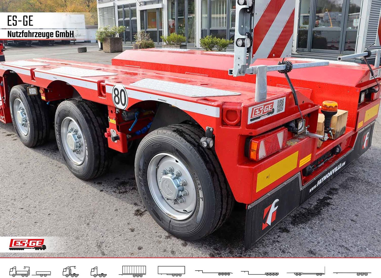 Faymonville Gigamax Tiefbett 1+3 - عربة مسطحة منخفضة نصف مقطورة: صور 2 Faymonville Gigamax Tiefbett 1+3 - عربة مسطحة منخفضة نصف مقطورة: صور 2