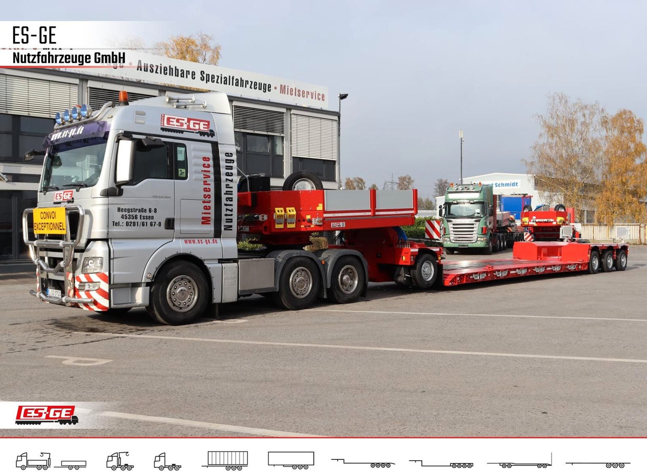 Faymonville Gigamax Tiefbett 1+3 - عربة مسطحة منخفضة نصف مقطورة: صور 5 Faymonville Gigamax Tiefbett 1+3 - عربة مسطحة منخفضة نصف مقطورة: صور 5