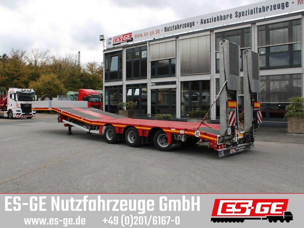 Faymonville MAX Trailer MAX100 Semi-Tieflader Hebebett - عربة مسطحة منخفضة نصف مقطورة: صور 1 Faymonville MAX Trailer MAX100 Semi-Tieflader Hebebett - عربة مسطحة منخفضة نصف مقطورة: صور 1