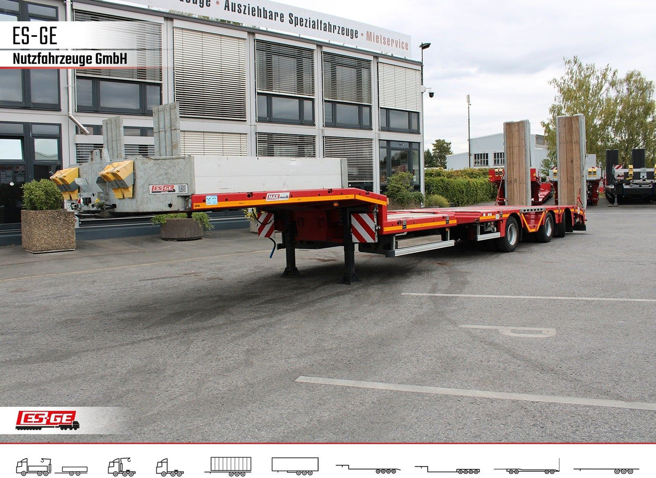 Faymonville MAX Trailer MAX100 Semi-Tieflader Radmulden - عربة مسطحة منخفضة نصف مقطورة: صور 1 Faymonville MAX Trailer MAX100 Semi-Tieflader Radmulden - عربة مسطحة منخفضة نصف مقطورة: صور 1