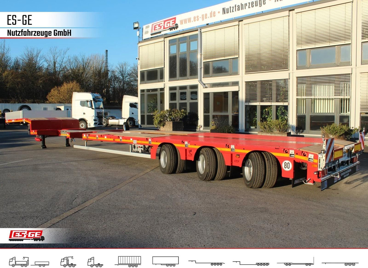 Faymonville MAX Trailer MAX110 Semi-Tieflader - عربة مسطحة منخفضة نصف مقطورة: صور 1 Faymonville MAX Trailer MAX110 Semi-Tieflader - عربة مسطحة منخفضة نصف مقطورة: صور 1