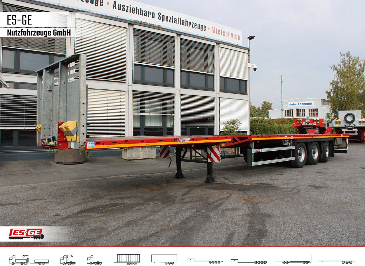 Faymonville MAX Trailer MAX200 Telesattel - نصف مقطورة مسطحة: صور 1 Faymonville MAX Trailer MAX200 Telesattel - نصف مقطورة مسطحة: صور 1